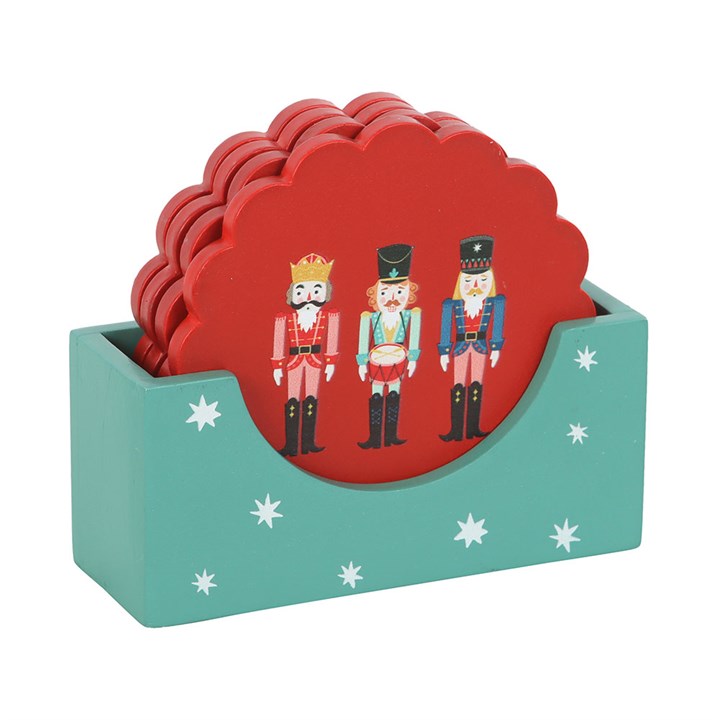 Nutcracker Coaster Set - Tableware - Inspired Creative Gifts
