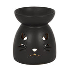 Black Cat Cut Out Oil Burner and Wax Warmer
