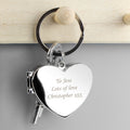 Personalised Heart Photoframe Keyring | Mother's Day Gift