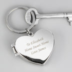Personalised Heart Photoframe Keyring | Mother's Day Gift