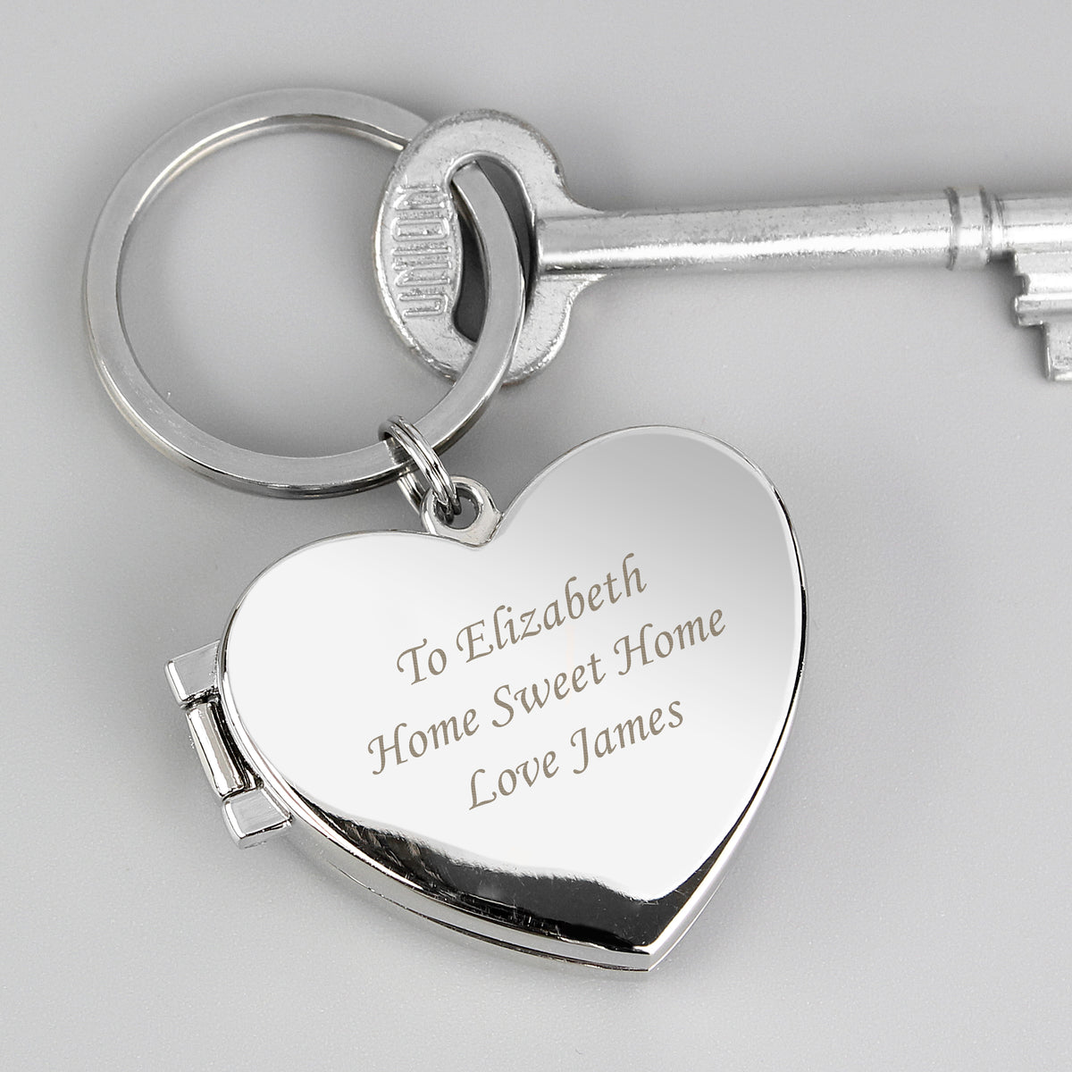 Personalised Heart Photoframe Keyring | Mother's Day Gift