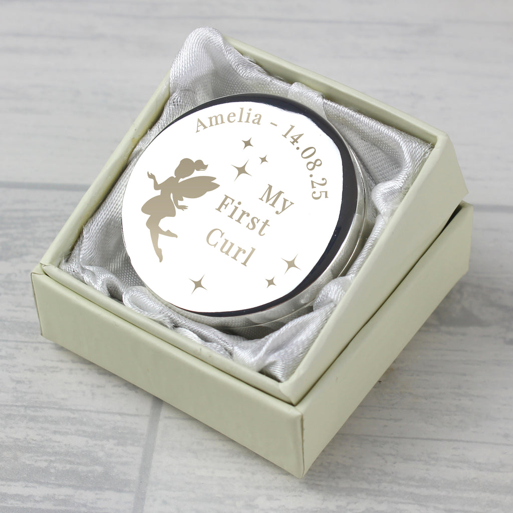 Personalised Fairy Princess First Curl Trinket Box | Trinket, Jewellery & Keepsake Boxes | Inspired Creative Gifts