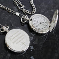 Personalised Religious Pocket Watch for Christening