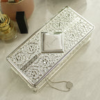Personalised Silver Plated Jewellery Box | Wedding Gift