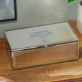 Personalised Heart Mirrored Jewellery Box | Gift for Her