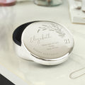 Personalised Birthday Round Trinket Box | Birthday Gift