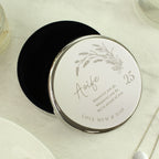 Personalised Birthday Round Trinket Box | Birthday Gift