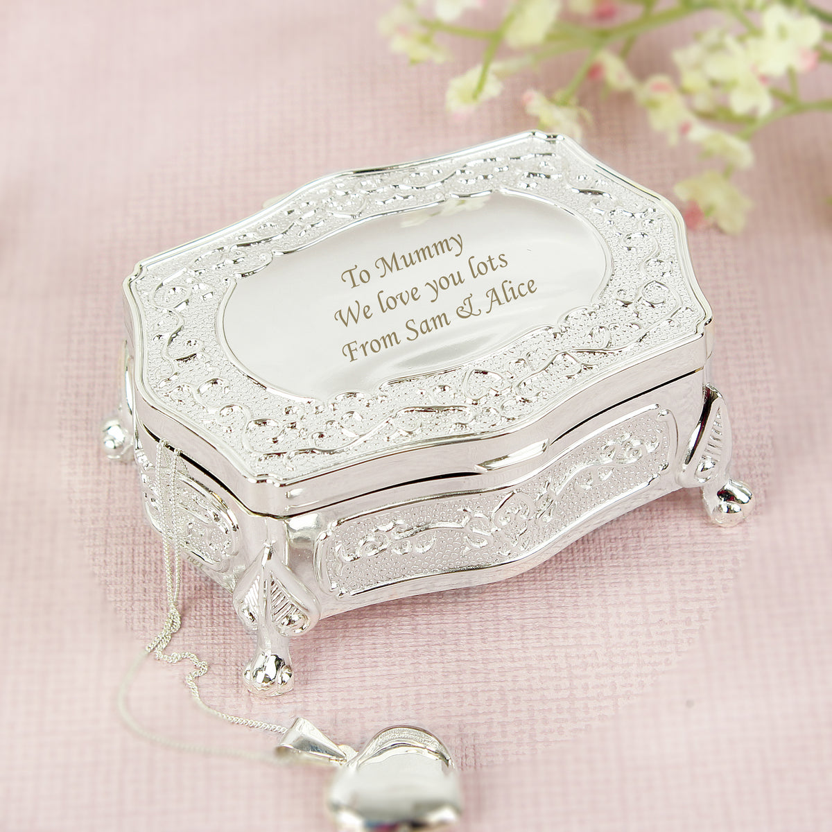 Personalised Small Antique Trinket Box | Trinket, Jewellery & Keepsake Boxes | Inspired Creative Gifts