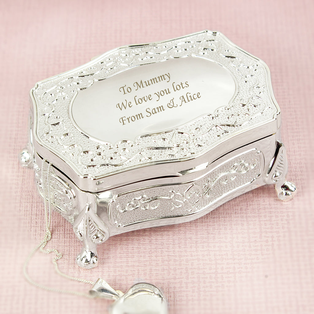 Personalised Small Antique Trinket Box | Trinket, Jewellery & Keepsake Boxes | Inspired Creative Gifts