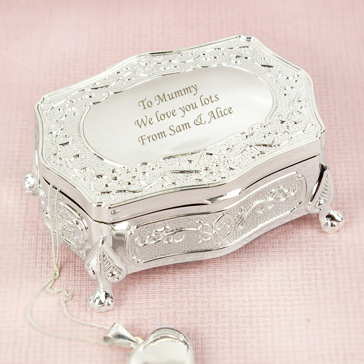 Personalised Small Antique Trinket Box | Trinket, Jewellery & Keepsake Boxes | Inspired Creative Gifts