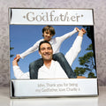 Personalised Silver Godfather 6x4 Photo Frame | Photo Frames, Albums and Guestbooks | Inspired Creative Gifts