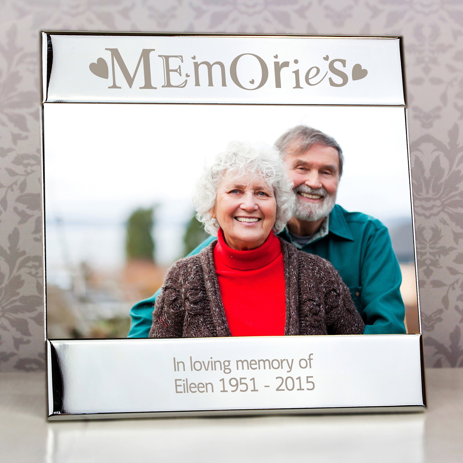 Personalised Silver Memories 6x4 Photo Frame - Inspired Creative Gifts