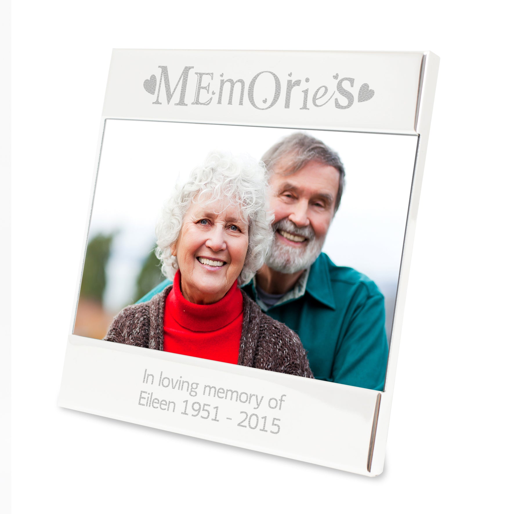 Personalised Silver Memories 6x4 Photo Frame - Inspired Creative Gifts