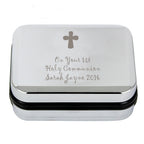 Personalised Cross Necklace and Box | Gift for Her