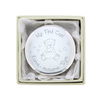 Personalised Teddy My First Curl Trinket Box | Trinket, Jewellery & Keepsake Boxes