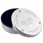 Personalised A Special Sister Round Trinket Box | Trinket, Jewellery & Keepsake Boxes