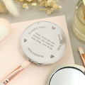 Personalised Beautiful Bride Compact Mirror | Gift for Her