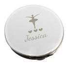 Personalised Ballerina Compact Mirror | Wedding Gift
