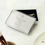 Personalised Decorative Wedding Bridesmaid Jewellery Box for Wedding