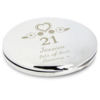 Personalised Birthday Craft Compact Mirror | Gift for Her