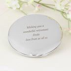 Personalised Any Message Compact Mirror | Gift for Her