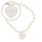 Personalised White Freshwater Pearl Name Bracelet | Jewellery | Inspired Creative Gifts