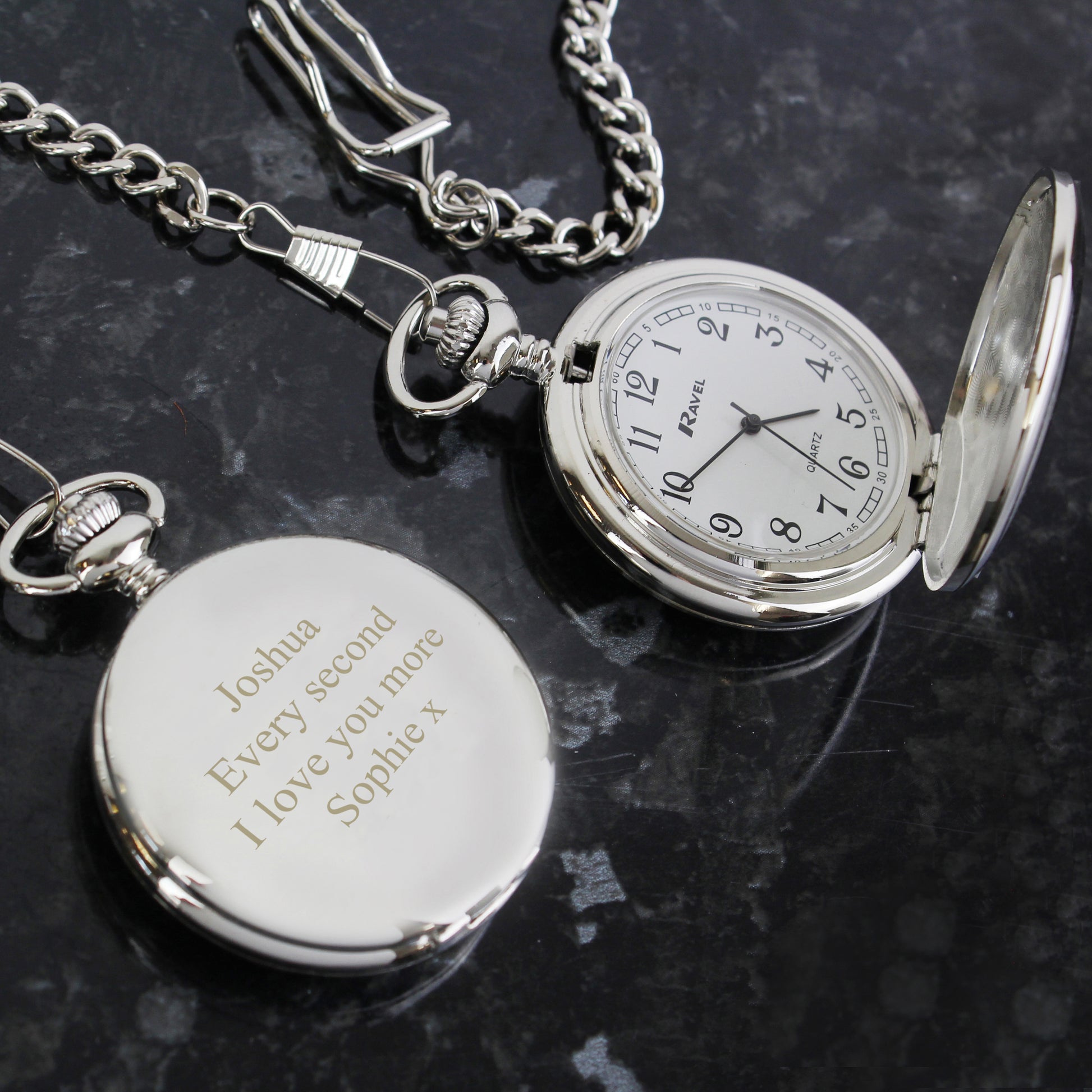 Personalised Formal Pocket Fob Watch - Clocks & Watches - Inspired Creative Gifts