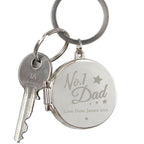 Personalised No.1 Dad Photo Keyring | Keyrings | Inspired Creative Gifts
