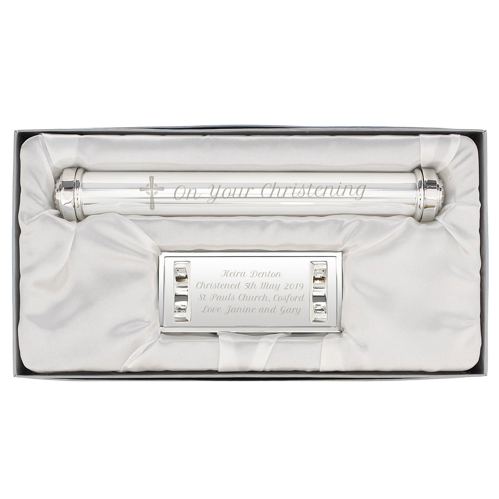 Personalised On Your Christening Certificate Holder | Keepsakes | Inspired Creative Gifts