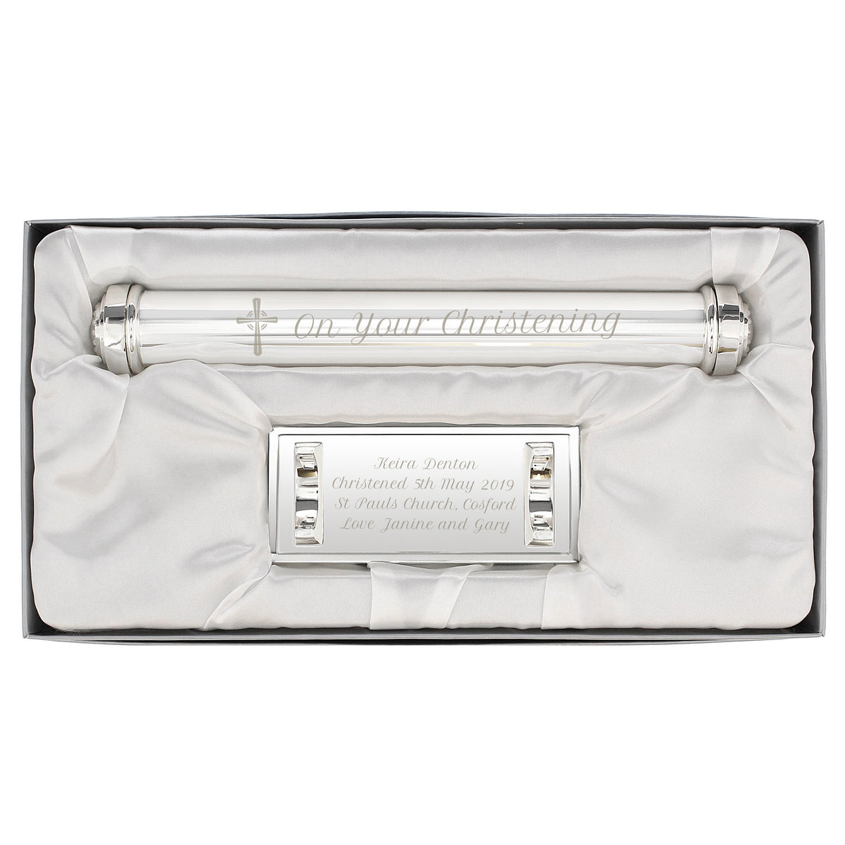Personalised On Your Christening Certificate Holder | Keepsakes | Inspired Creative Gifts