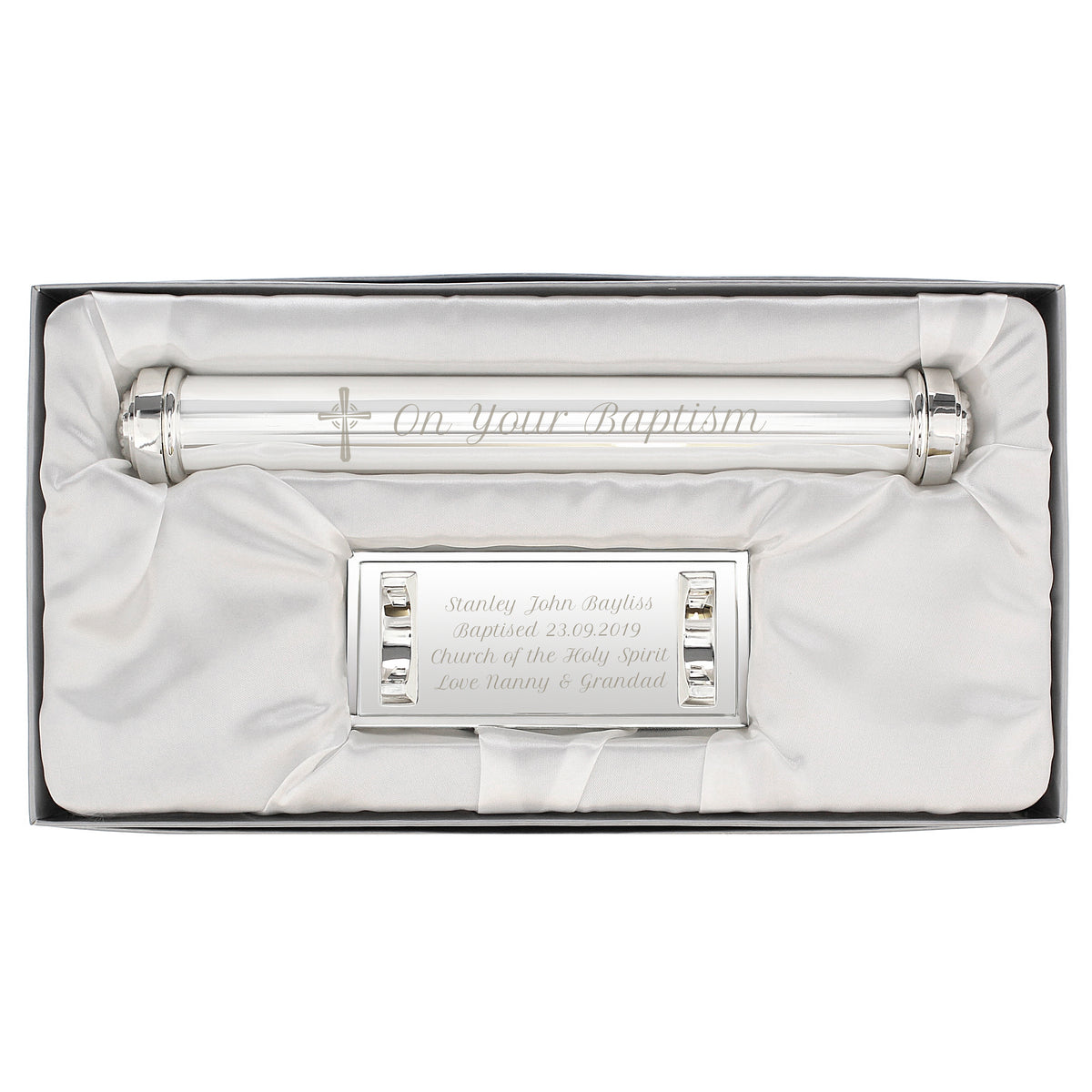 Personalised Cross Certificate Holder | Keepsakes