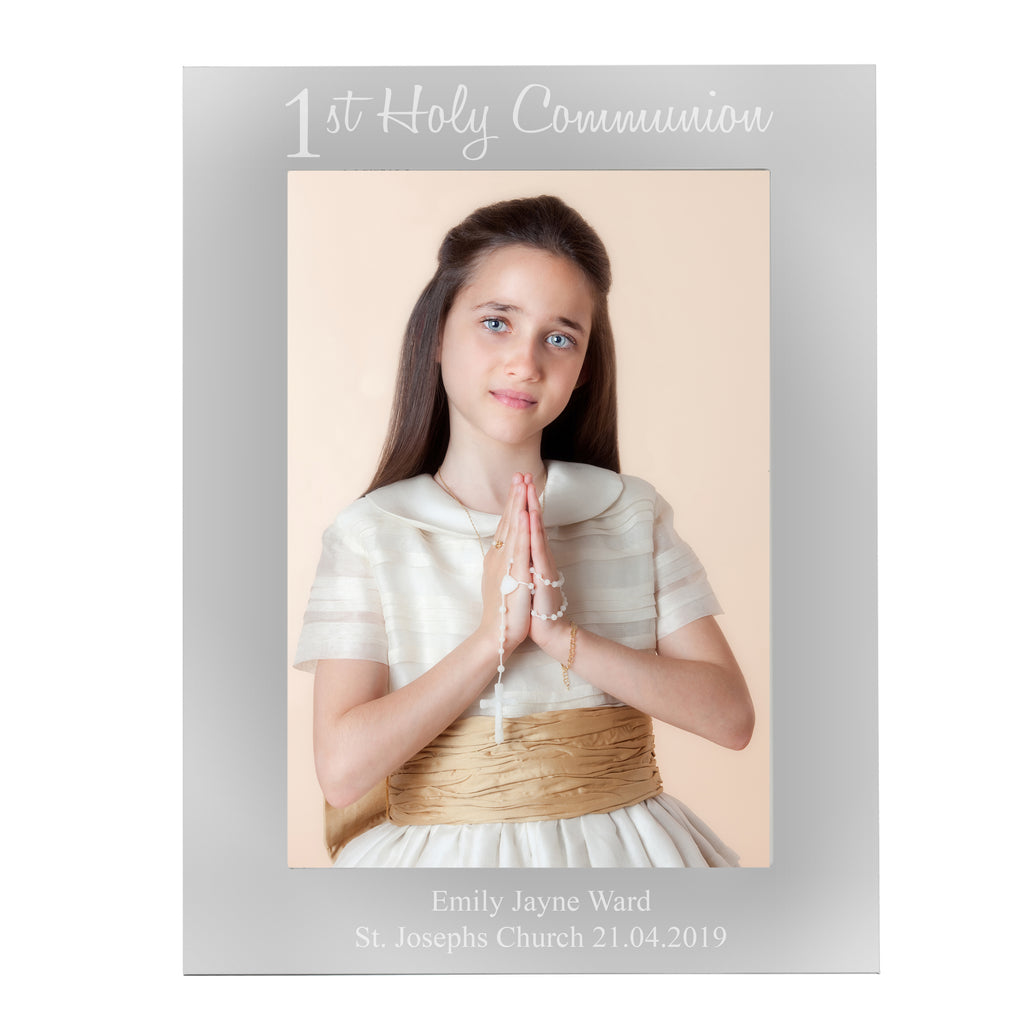 Personalised First Holy Communion 5x7 Photo Frame - Picture Frame - Inspired Creative Gifts