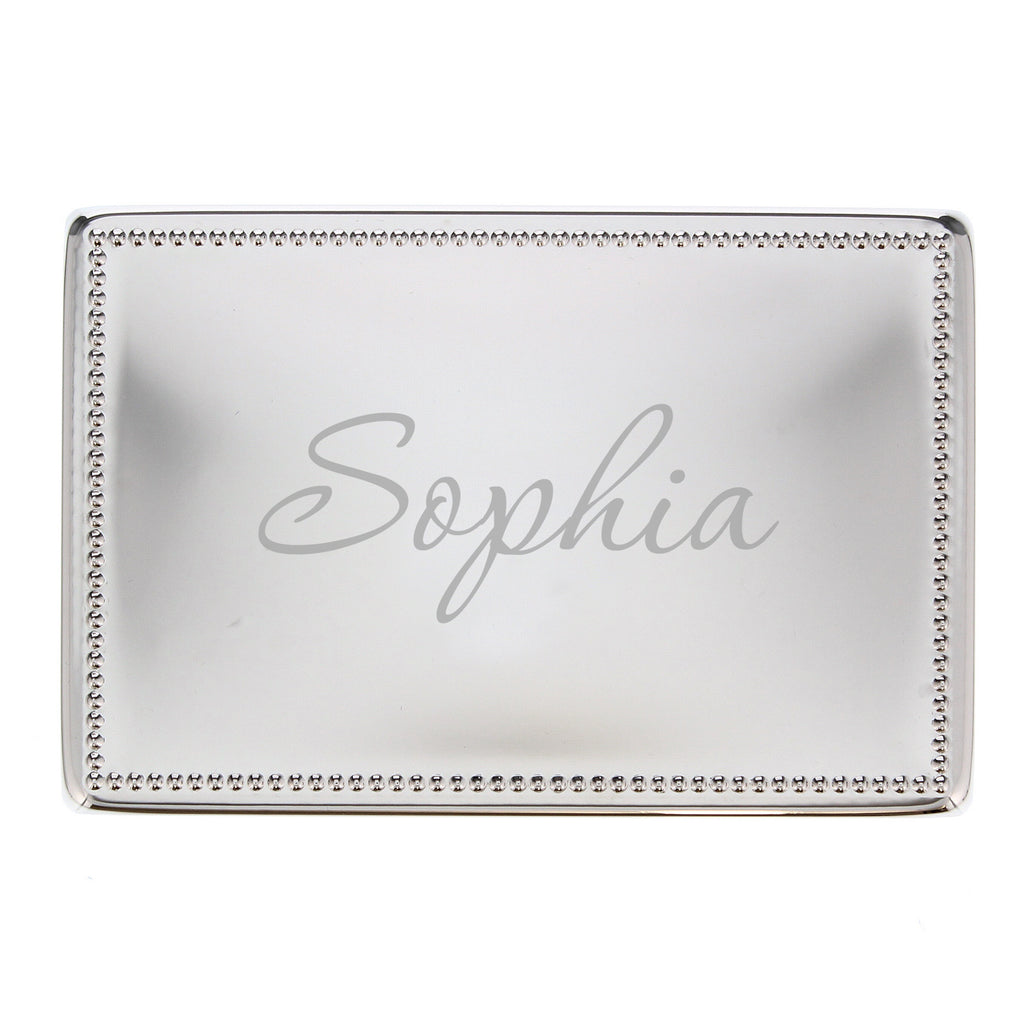 Personalised Name Rectangular Jewellery Box | Gift for Her