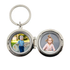 Personalised Free Text Round Photo keyring | Keyrings | Wedding Gift