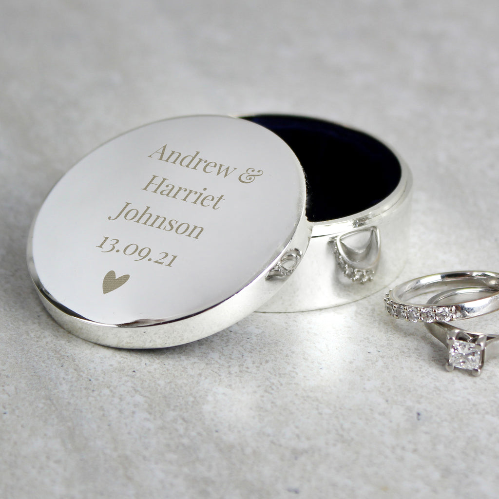 Personalised Ring Box | Keepsakes | Inspired Creative Gifts