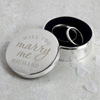 Personalised Will You Marry Me Ring Box | Keepsakes | Inspired Creative Gifts