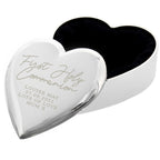 Personalised First Holy Communion Heart Trinket Box | Christening Gift