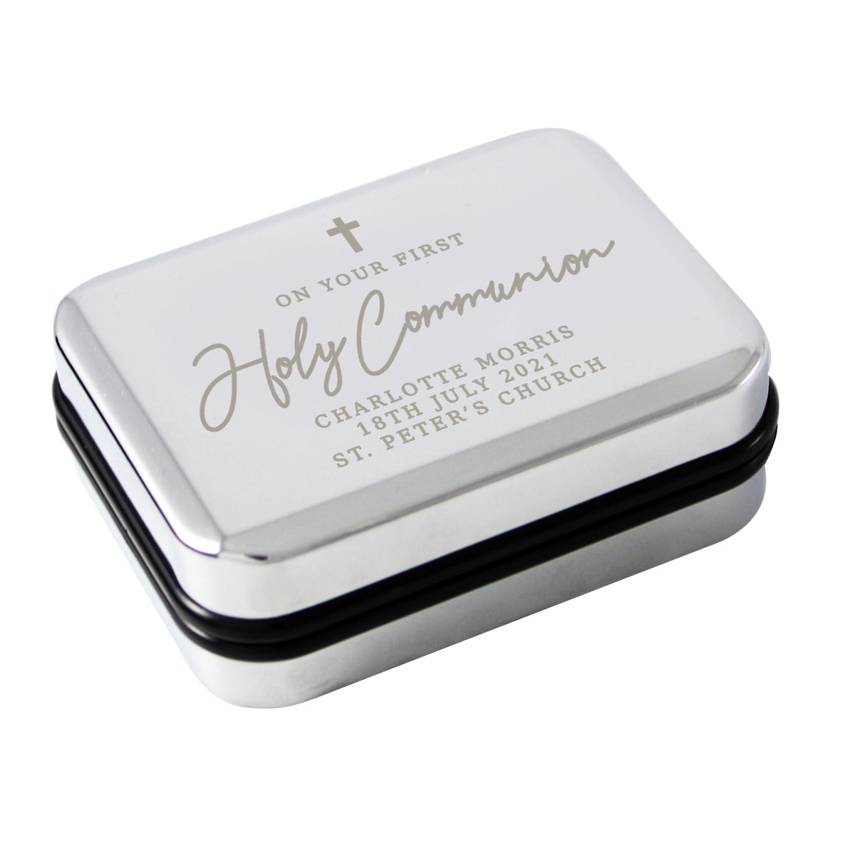 Personalised First Holy Communion Necklace Box | Gift for Her