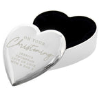 Personalised Christening Heart Trinket Box | Christening Gift