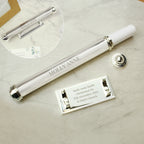 Personalised Free Text Silver Plated Certificate Holder for Wedding