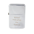 Personalised Engraved Silver Lighter | Keepsakes | Wedding Gift