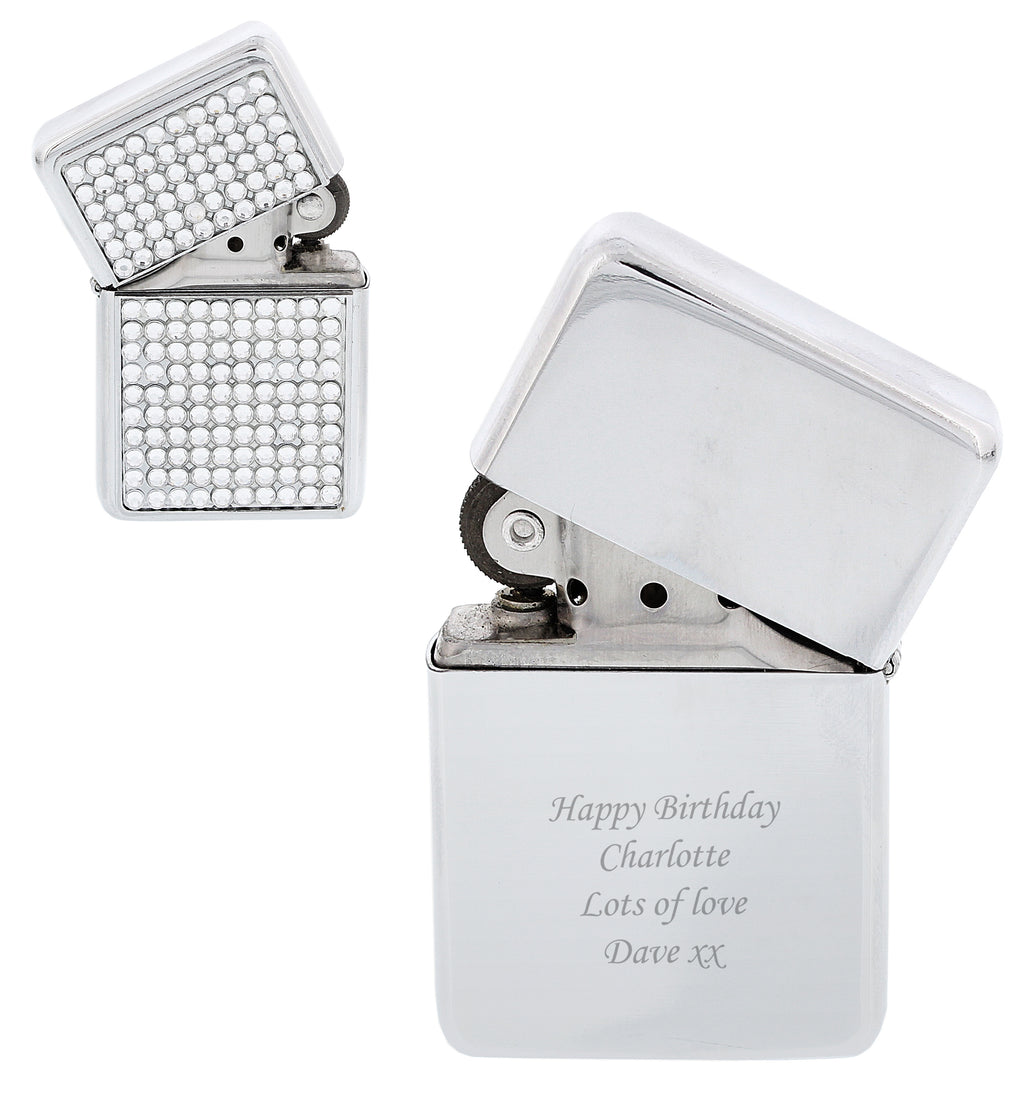 Personalised Diamante Lighter | Keepsakes | Inspired Creative Gifts