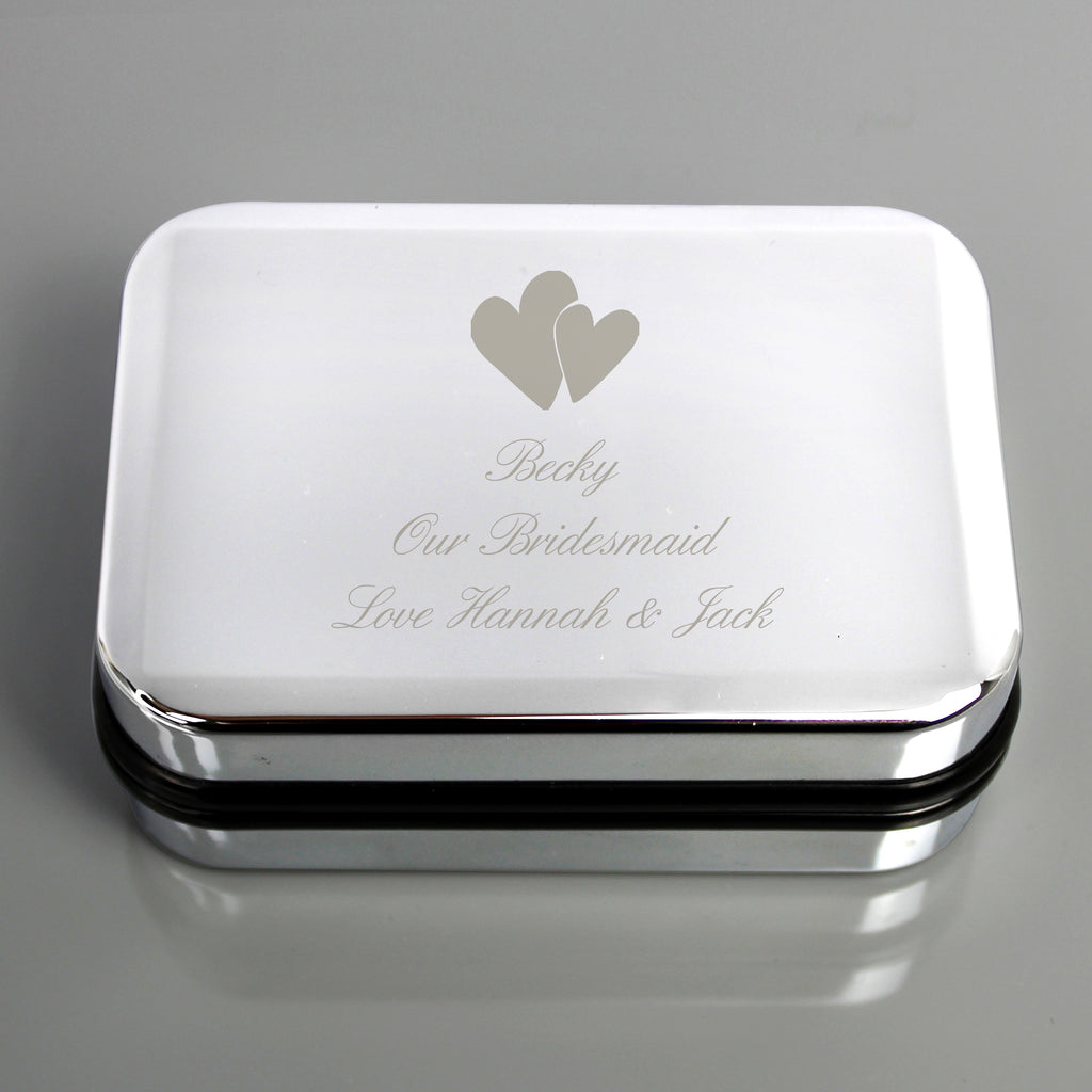 Personalised Heart Motif Necklace Gift Box | Gift for Her