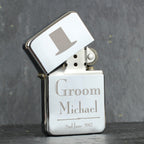 Personalised Decorative Wedding Groom Lighter | Wedding Gift