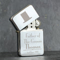Personalised Decorative Wedding Father of the Groom Lighter | Keepsakes | Wedding Gift