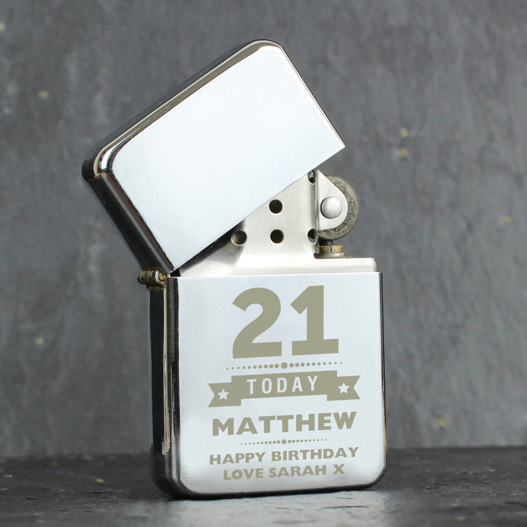 Personalised Birthday Star Lighter for Birthday