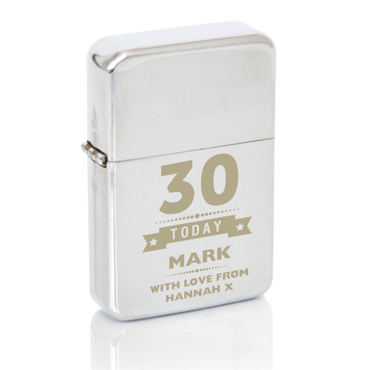 Personalised Birthday Star Lighter for Birthday