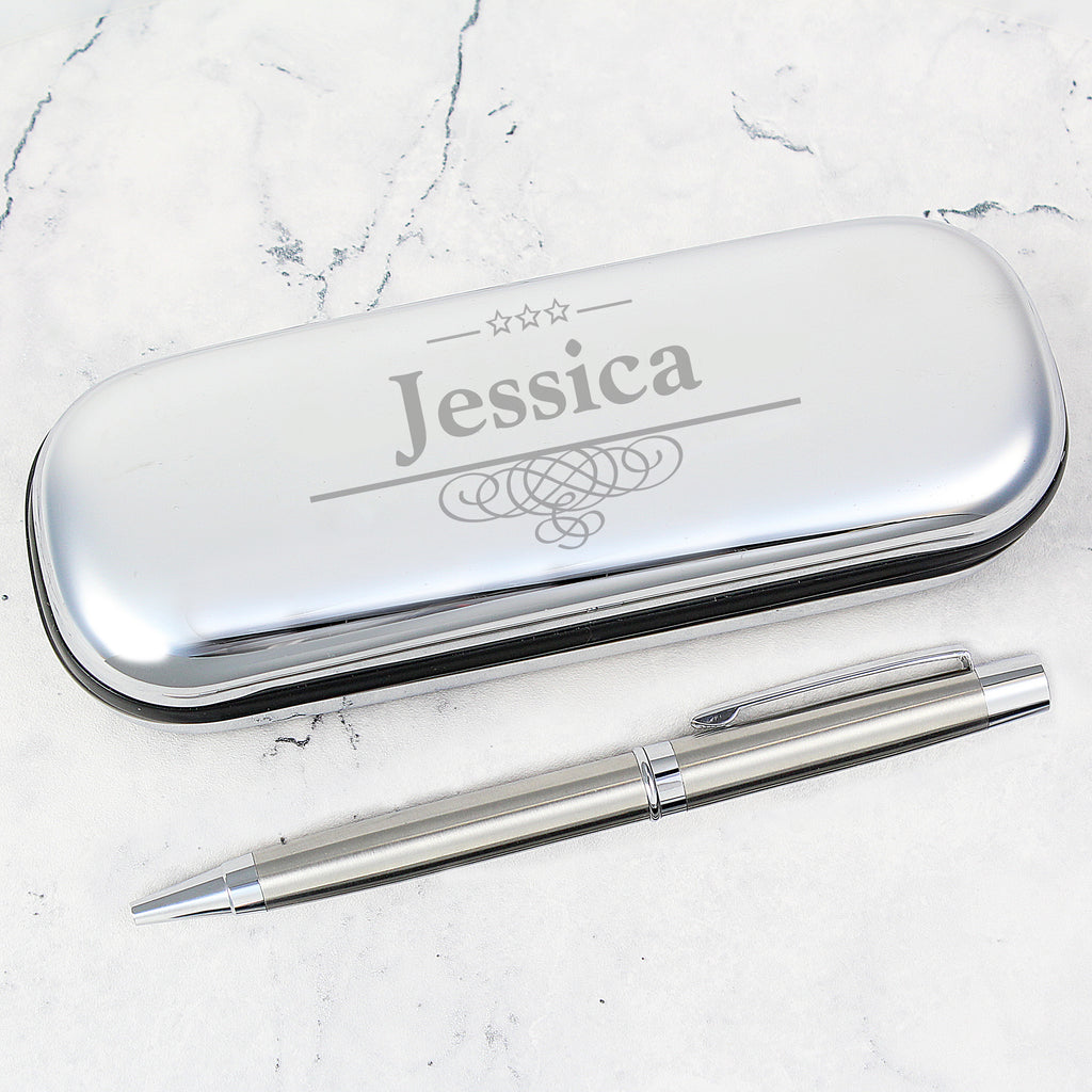 Personalised Decorative Pen and Box Set | Stationery & Pens | Christmas Gift