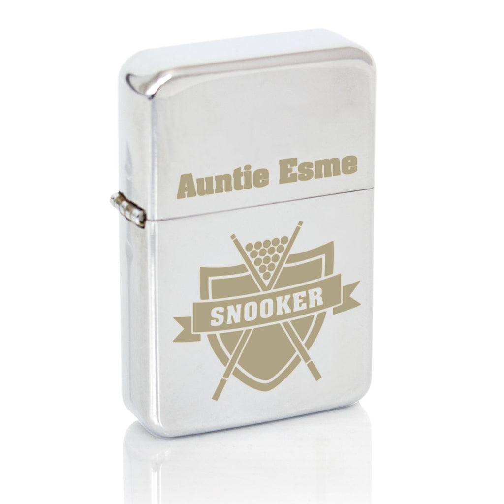 Personalised Snooker Lighter | Gift for Him