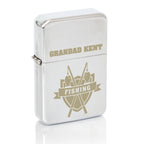 Personalised Fishing Crest Lighter | Keepsakes